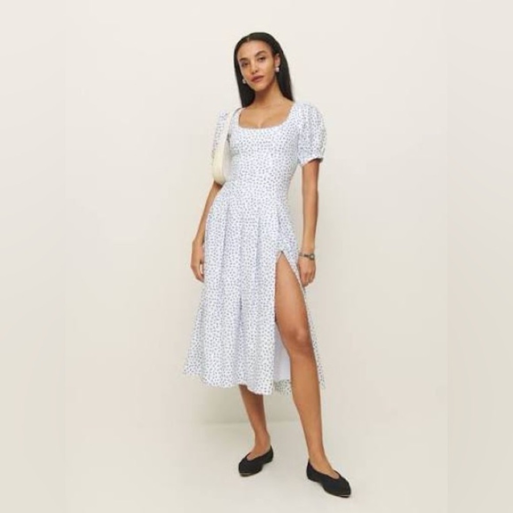 Reformation Coucou Linen Dress